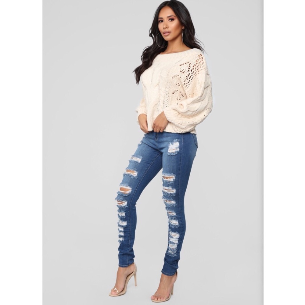 FASHION NOVA Skinny Jeans SIZE 5